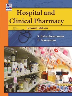 cover image of Hospital and Clinical Pharmacy